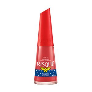 Esmalte Risqué Mulher Maravilha Amazona Poderosa