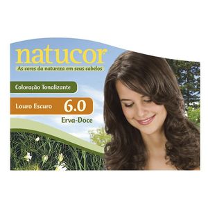 Tintura Natucor Louro Escuro Erva Doce Nº 6.0