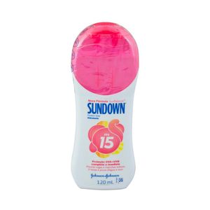 Protetor Solar Sundown Fps 15 120Ml