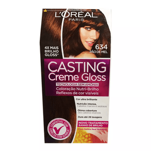 Tintura LOréal Casting Creme Gloss Pão De Mel 634