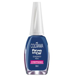Esmalte Colorama Cremoso Quadrado Azul 8Ml