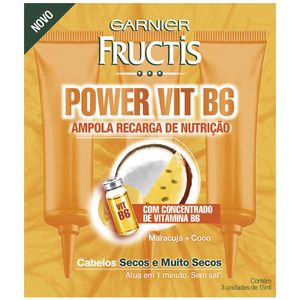 Ampola Power Vitamina B6 C/3 15Ml Garnier Fructis
