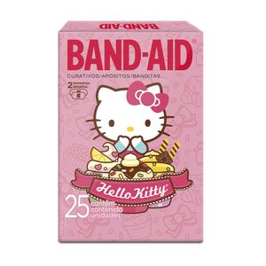 Curativo Band Aid Hello Kitty 25 Unidades