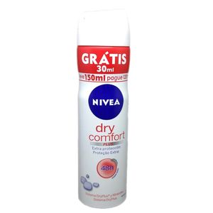 Des Aero Nivea Fem Dry Confort Leve 150Ml Pague 120Ml