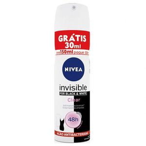 Des Aero Nivea Fem Inv.Black Wht Clear L150Ml P120Ml