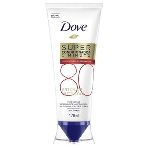 Super Condicionador Dove 1 Minuto Regenerador Bisnaga 170Ml