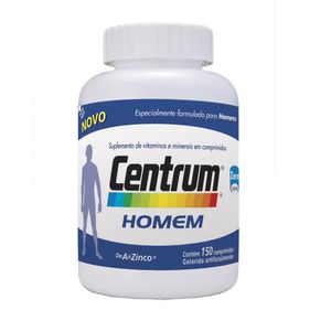 Centrum Homem Pfizer Frasco 150 Comprimidos