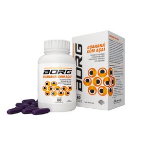 Borg Guaraná Com Açai 1000Mg