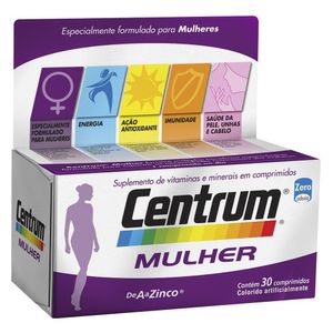 Centrum Mulher Com 30 Comprimidos