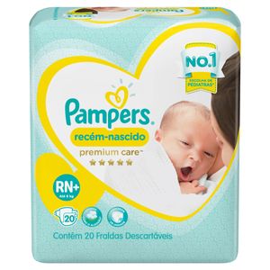Pamp Premium Care Recem Nascido+36Un