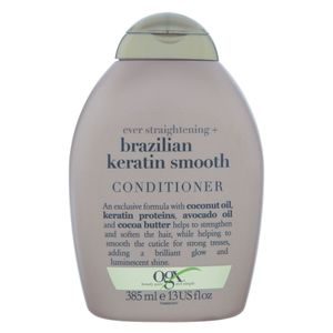 Condicionador Ogx Brazilian Keratin Smooth Frasco 385Ml