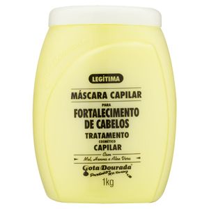 Máscara Gota Dourada Fortalecimento Pote 1Kg