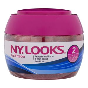 Gel Fixador Forte Ny. Looks Pote 250G
