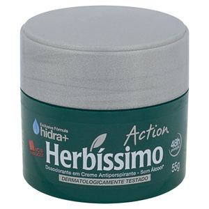 Desodorante Creme Action Herbíssimo 55G
