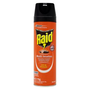 Inseticida Aerossol Multi-Insetos Raid Frasco 285Ml