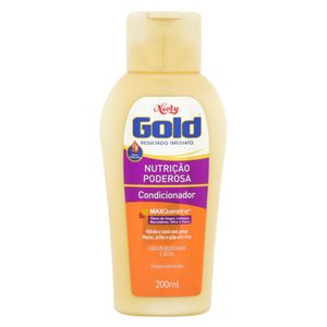 Condicionador Niely Gold Nutrição Poderosa Frasco 200Ml