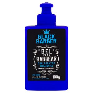 Gel De Barbear Muriel Black Barber 100G