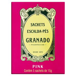 Escalda-Pés Granado Pink Caixa 75G 5 Unidades