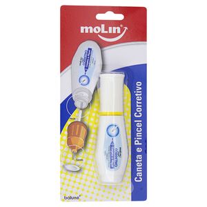 Caneta e Pincel Corretivo Líquido Molin 18ml