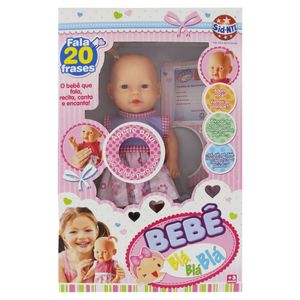 Boneca Bebê Blá Blá Blá Sid-Nyl