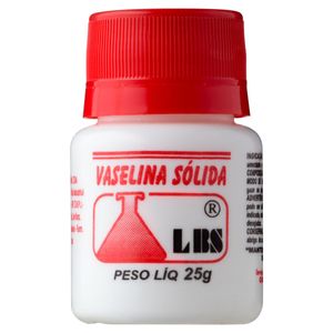 Vaselina Sólida Lbs Frasco 25G