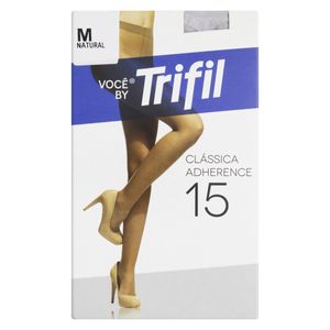Meia-Calça Natural Fio 15 Trifil Tamanho M
