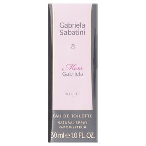 Eau de Toilette Miss Gabriela Night Gabriela Sabatini Caixa 30ml