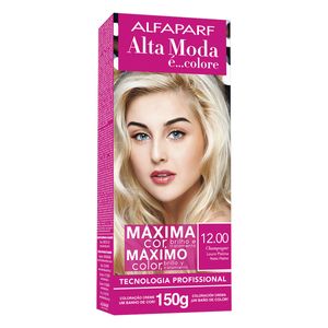 Tintura Alta Moda 12.00 Louro Platinado 150G