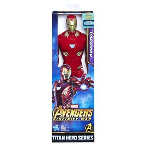 Boneco Vingadores: Guerra Infinita Homem de Ferro Hasbro Titan Hero Series