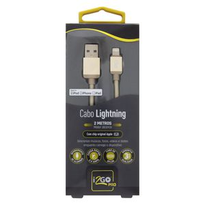 Cabo Lightning Para Ipod/Iphone/Ipad I2Go 2M