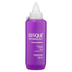 Creme 2 Em 1 Mãos Risqué Technology Frasco 100Ml