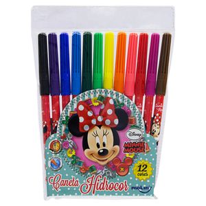 Caneta Hidrográfica Minnie Mouse Molin 12 Unidades