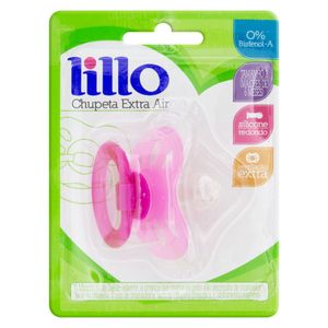 Chupeta Redonda Rosa Extra Air Lillo Nº 2