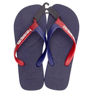 Sandália Marinho E Vermelho Casual Havaianas Nº 39/40