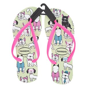 Sandália Verde Maçã Slim Pets Havaianas nº 39/40
