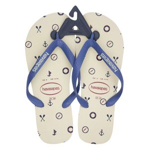 Sandália Bege Palha Top Nautical Havaianas nº 39/40