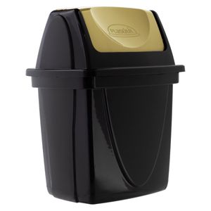 Lixeira Basculante para Pia 6,5l Plasútil Ecoblack