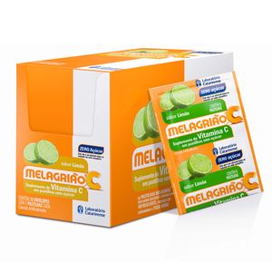 Melagrião 5 Pastilhas Sabor Limão Sem Açúcar