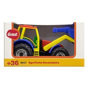 Brinquedo Agroturbo Escavadeira Dismat