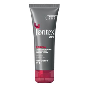 Gel Lubrif.Jontex Cereja 3X1 50G