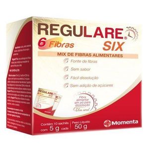 Regulare Six 10 Sachês Com 5G