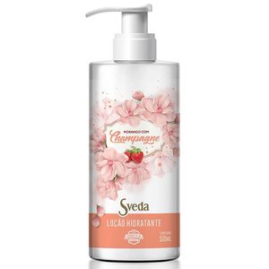 Loção Hidratante Sveda Morango Com Champagne 500Ml