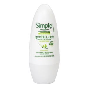 Antitranspirante Roll-On Gentle Care Sem Perfume Simple 50Ml