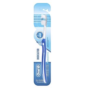 Escova Dental Indicator Plus Oral-B 30 Cores Sortidas Com 1 Unidade