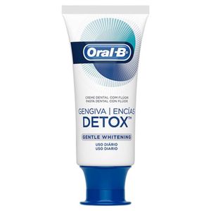 Creme Dental Oral-B Gengiva Detox Gentle Whitening 102G