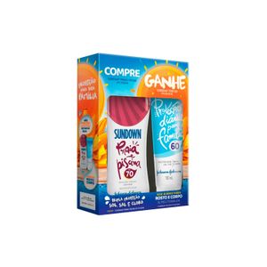 Kit Protetor Solar Sundown Praia E Piscina Fps70 120Ml + Protetor Solar Todo Dia Fps60 130Ml