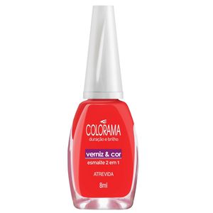 Esmalte Colorama Verniz E Cor Atrevida