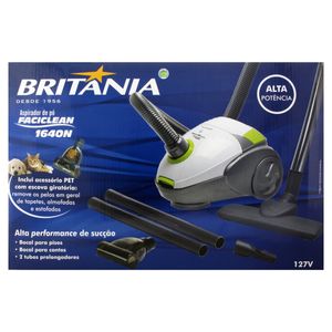 Aspirador de Pó Faciclean 1640N Britânia 127V