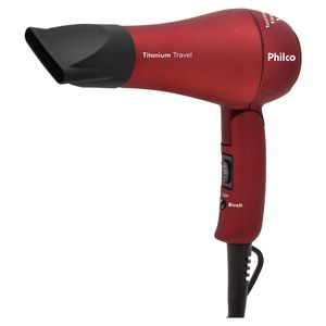 Secador De Cabelos Compacto Titanium Travel Philco Bivolt