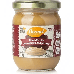 FLORMEL DOCE DE LEITE ZERO 210G